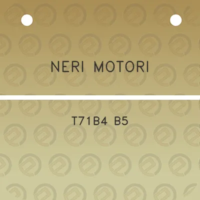 neri-motori-t71b4-b5