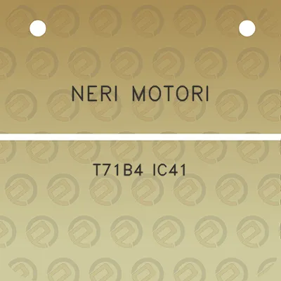 neri-motori-t71b4-ic41