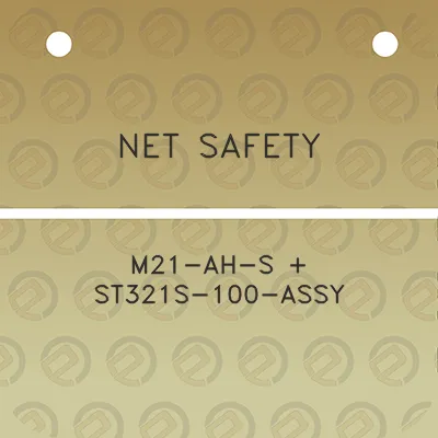 net-safety-m21-ah-s-st321s-100-assy