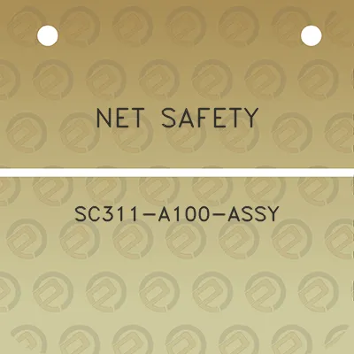 net-safety-sc311-a100-assy