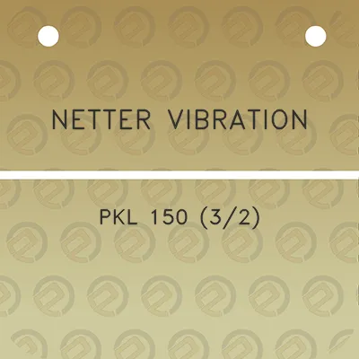 netter-vibration-pkl-150-32