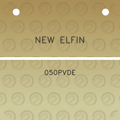 new-elfin-050pvde