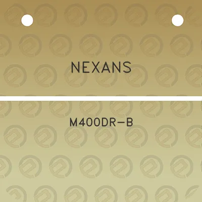 nexans-m400dr-b