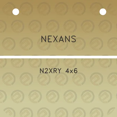 nexans-n2xry-4x6