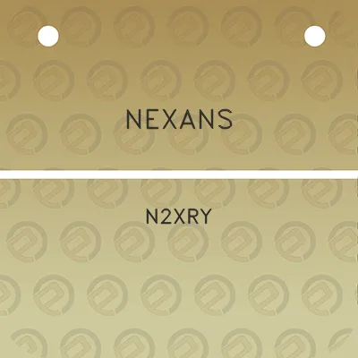 nexans-n2xry