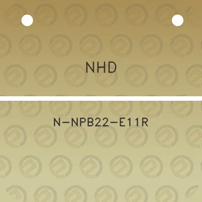 nhd-n-npb22-e11r