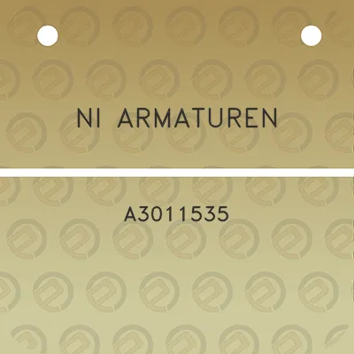 ni-armaturen-a3011535