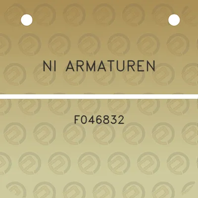 ni-armaturen-f046832