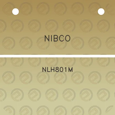 nibco-nlh801m