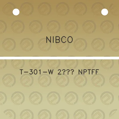 nibco-t-301-w-2-nptff