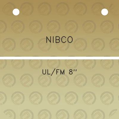 nibco-ulfm-8