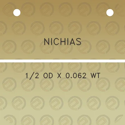 nichias-12-od-x-0062-wt