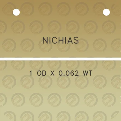 nichias-1-od-x-0062-wt