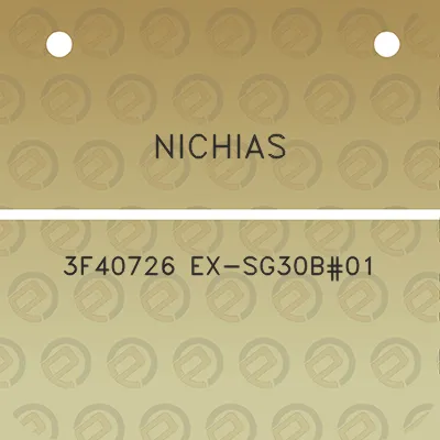 nichias-3f40726-ex-sg30b01