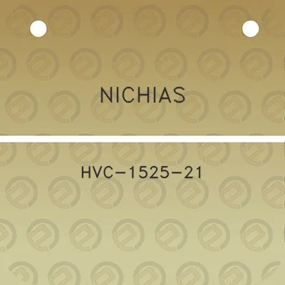 nichias-hvc-1525-21