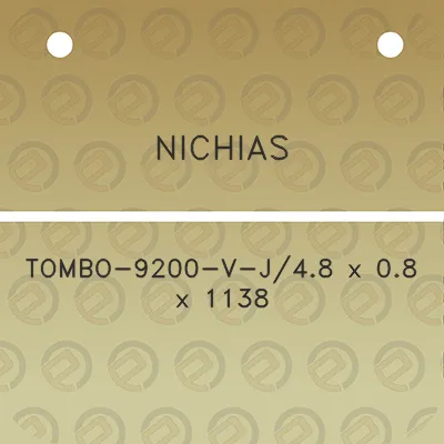 nichias-tombo-9200-v-j48-x-08-x-1138