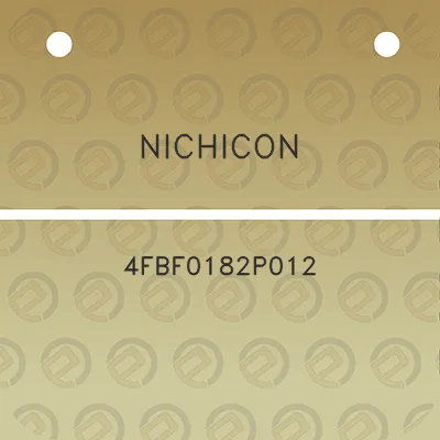 nichicon-4fbf0182p012