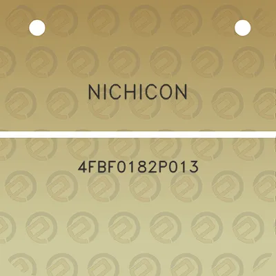 nichicon-4fbf0182p013