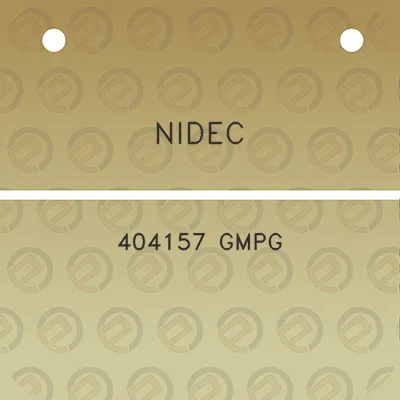 nidec-404157-gmpg