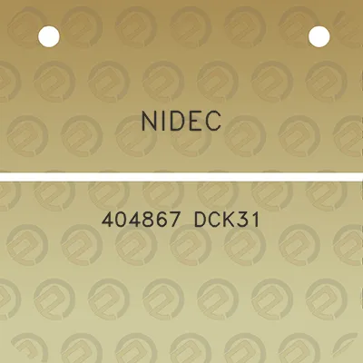 nidec-404867-dck31