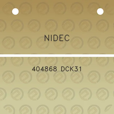 nidec-404868-dck31