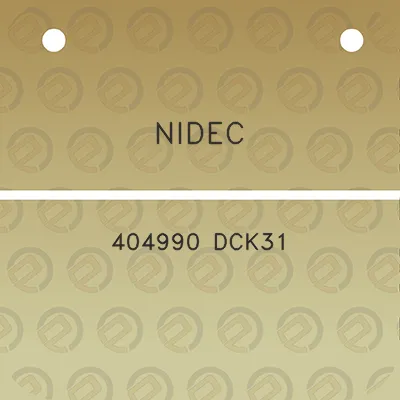 nidec-404990-dck31