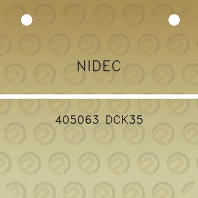 nidec-405063-dck35