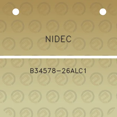 nidec-b34578-26alc1