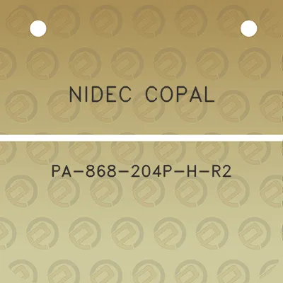 nidec-copal-pa-868-204p-h-r2