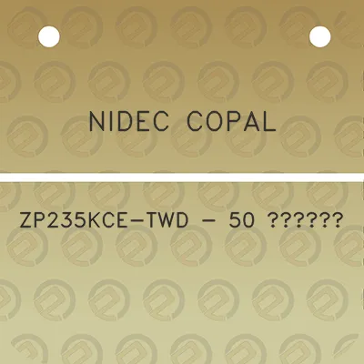 nidec-copal-zp235kce-twd-50