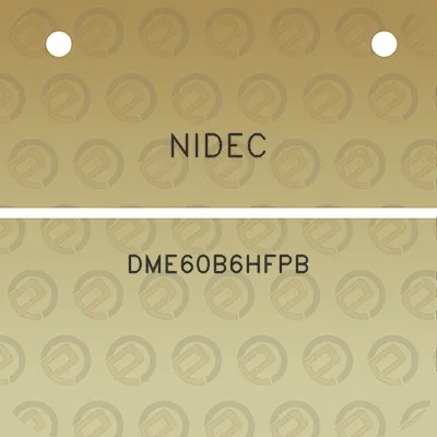 nidec-dme60b6hfpb