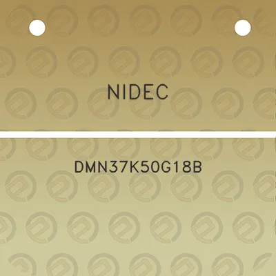 nidec-dmn37k50g18b