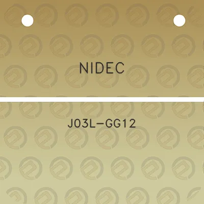 nidec-j03l-gg12