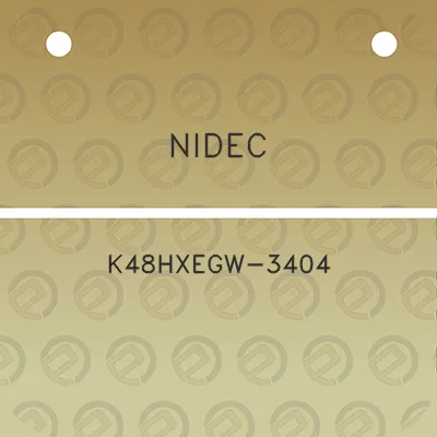 nidec-k48hxegw-3404