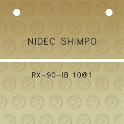 nidec-shimpo-rx-90-ib-101