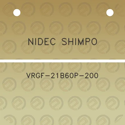 nidec-shimpo-vrgf-21b60p-200