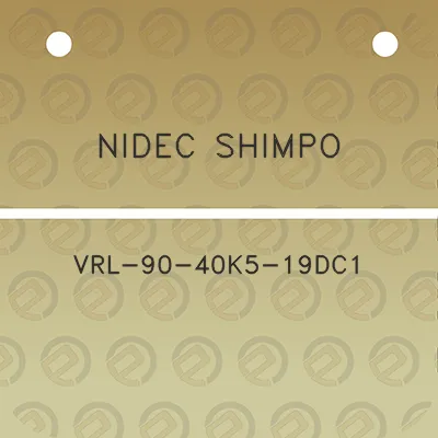 nidec-shimpo-vrl-90-40k5-19dc1