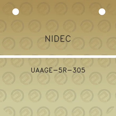 nidec-uaage-5r-305