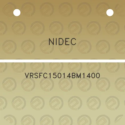 nidec-vrsfc15014bm1400