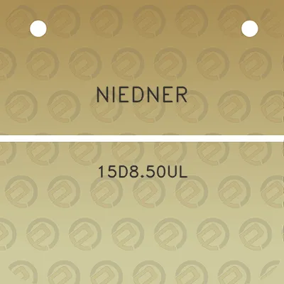 niedner-15d850ul