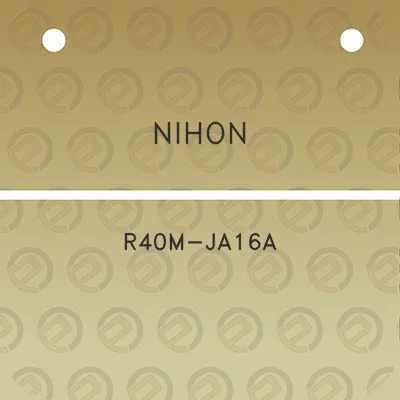 nihon-r40m-ja16a