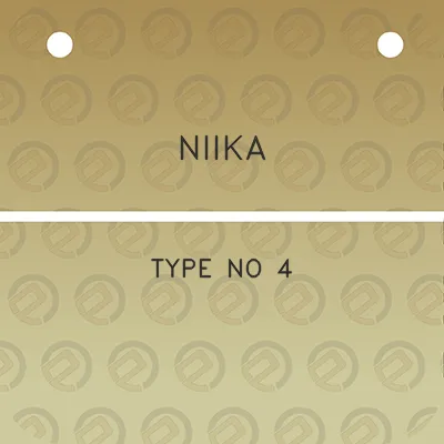 niika-type-no-4