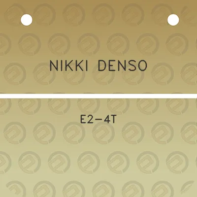 nikki-denso-e2-4t