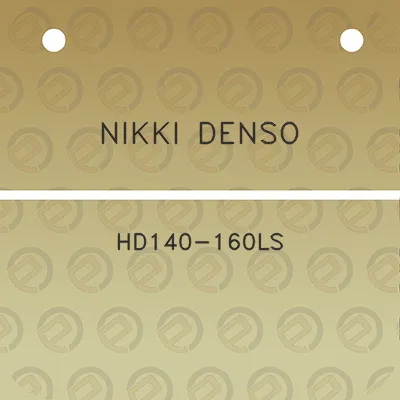 nikki-denso-hd140-160ls