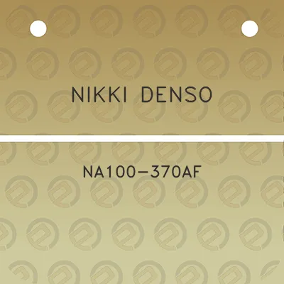 nikki-denso-na100-370af