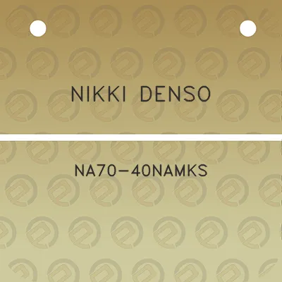 nikki-denso-na70-40namks