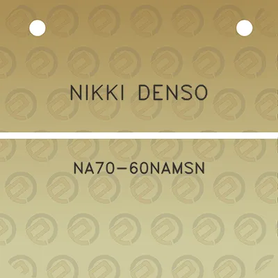 nikki-denso-na70-60namsn