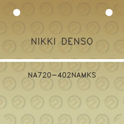 nikki-denso-na720-402namks