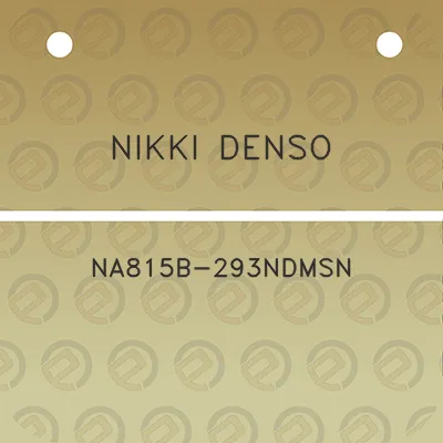 nikki-denso-na815b-293ndmsn