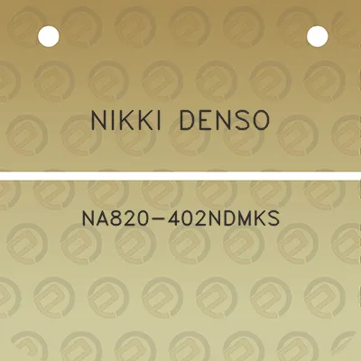 nikki-denso-na820-402ndmks